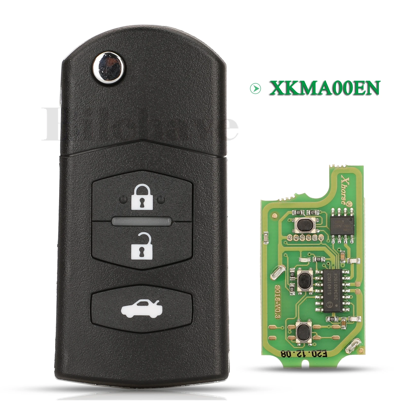 jingyuqin 3 Buttons VVDI Supper Xhorse XKMA00EN Wire Smart Remote Car Key Fob For Mazda Flip English
jingyuqin 3 Buttons VVDI Supper Xhorse XKMA00EN Wire Smart Remote Car Key Fob For Mazda Flip English