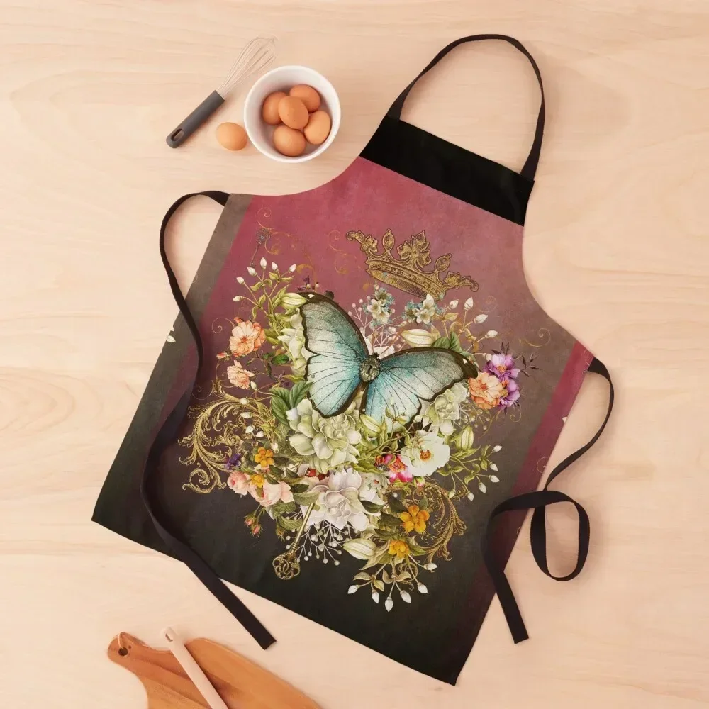 Vintage Bluetterfly Apron Children'S Beauty Kitchen Tools Accessories work ladies Apron
Vintage Bluetterfly Apron Children'S Beauty Kitchen Tools Accessories work ladies Apron