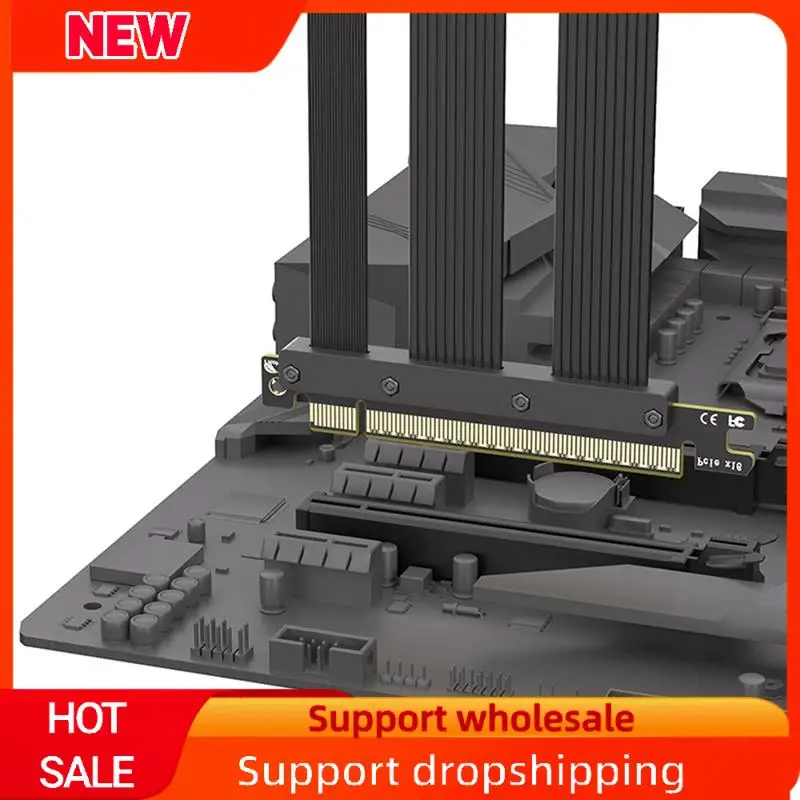 Превосходный кабель PCI-E 5.0 X16 Riser Удлинительный кабель видеокарты 90 ° Монтажный удлинитель графического процессора, черный
Превосходный кабель PCI-E 5.0 X16 Riser Удлинительный кабель видеокарты 90 ° Монтажный удлинитель графического процессора, черный