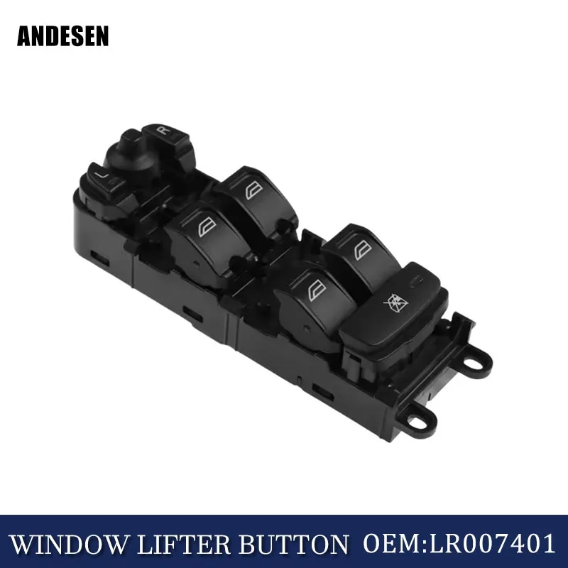 LR007401 LR003584 is suitable for Land Rover Freelander 2 Range Rover window control driver's window lifter switch button
LR007401 LR003584 is suitable for Land Rover Freelander 2 Range Rover window control driver's window lifter switch button