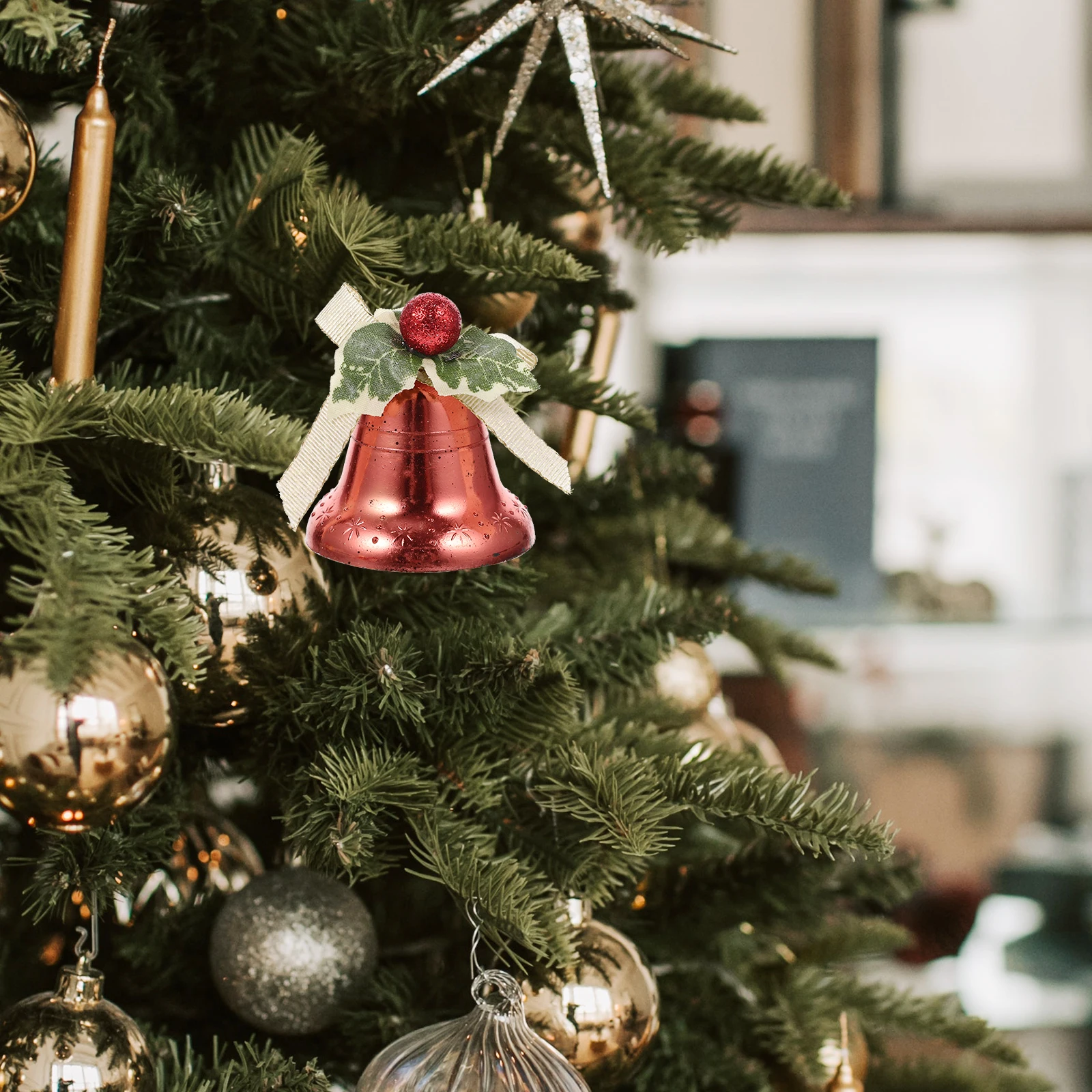 10pcs Christmas Decorations Xmas Tree naments Hanging Bells Garland Accessories Plastic Flowers Bright Colors Festive
10pcs Christmas Decorations Xmas Tree naments Hanging Bells Garland Accessories Plastic Flowers Bright Colors Festive