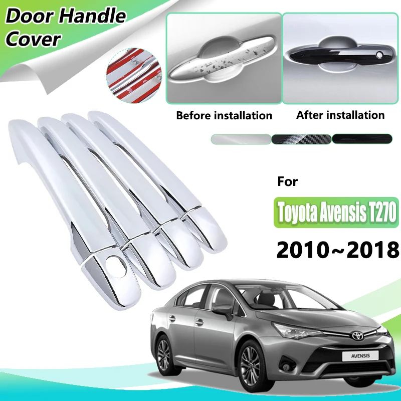 Chrome Door Handle For Toyota Avensis T270 Accessories 2010~2018 2016 2017 Front Rear Right Left Exterior Door Handle Accessorie
Chrome Door Handle For Toyota Avensis T270 Accessories 2010~2018 2016 2017 Front Rear Right Left Exterior Door Handle Accessorie