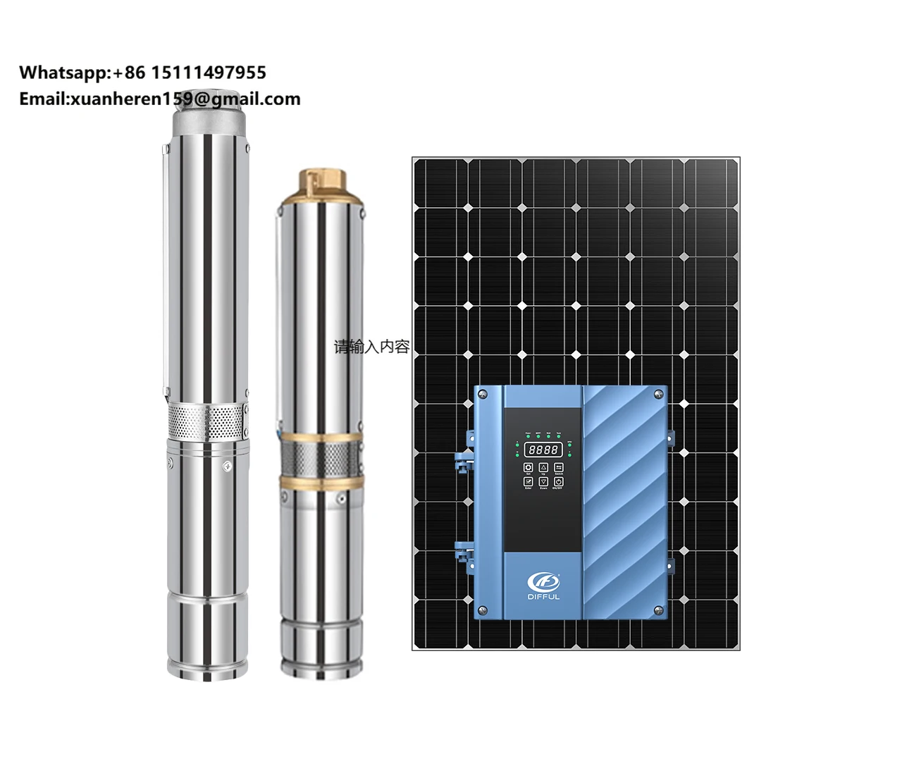 Гибридный солнечный водяной насос ACDC с головкой 120 м для орошения
Гибридный солнечный водяной насос ACDC с головкой 120 м для орошения