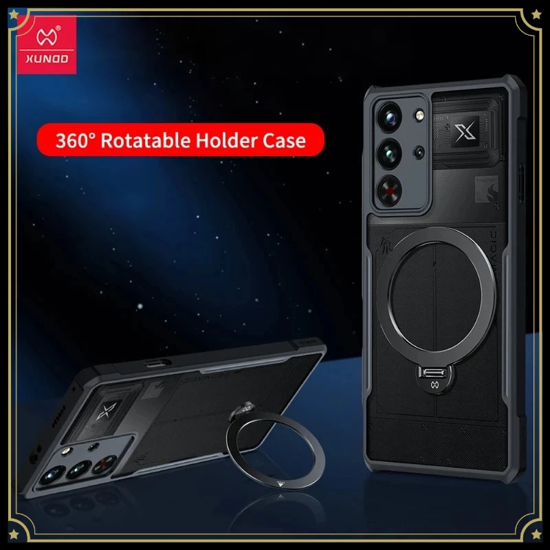Xundd Case For ZTE Nubia Magic 10 Pro Plus 10 Pro Magnetic Ring Holder 360 Degrees Rotation PC + TPU Transparent Phone Cover
Xundd Case For ZTE Nubia Magic 10 Pro Plus 10 Pro Magnetic Ring Holder 360 Degrees Rotation PC + TPU Transparent Phone Cover