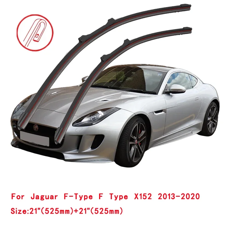 Для Jaguar F-Type X152 Купе Кабриолет P300 P380 P450 SVR AWD 2013-2020: Передние щетки стеклоочистителя и омывателя лобового стекла
Для Jaguar F-Type X152 Купе Кабриолет P300 P380 P450 SVR AWD 2013-2020: Передние щетки стеклоочистителя и омывателя лобового стекла