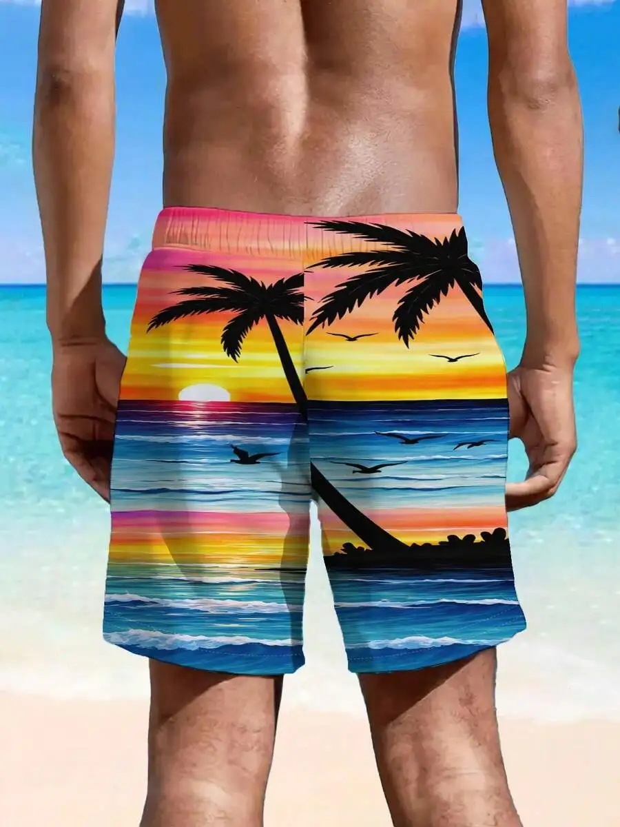Mens 3D Digital Print Beach Shorts Breathable Quick Dry Casual Swim Trunks
Mens 3D Digital Print Beach Shorts Breathable Quick Dry Casual Swim Trunks