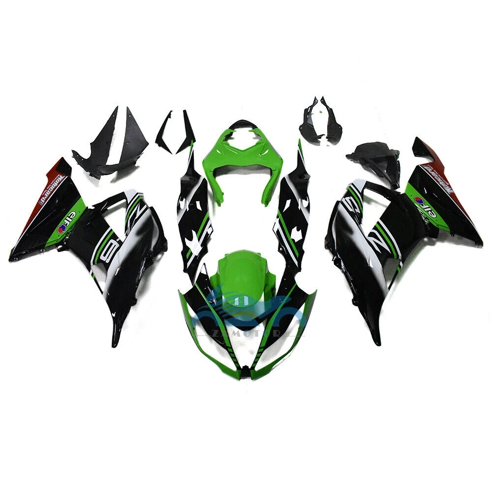 100% Fit For Kawasaki Ninja ZX-6R 2013-2018 Black Green fairing kit Injection Molding ZX6R 2013 2014 2015 2016 2017 Fairings
100% Fit For Kawasaki Ninja ZX-6R 2013-2018 Black Green fairing kit Injection Molding ZX6R 2013 2014 2015 2016 2017 Fairings