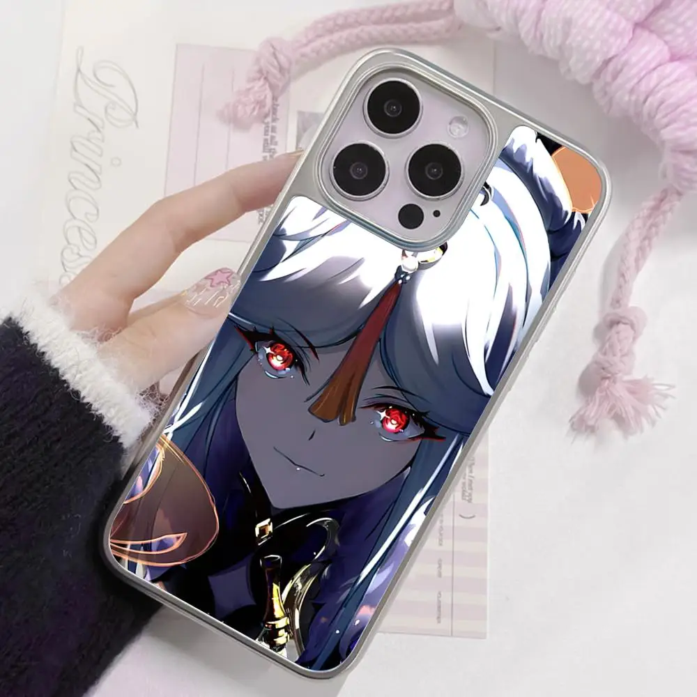 Game GI Ningguang Silver Plating Mobile Phone Case for iPhone 17 16 15 14 13 12 11 Air Pro Max Plus Colorful Cover
Game GI Ningguang Silver Plating Mobile Phone Case for iPhone 17 16 15 14 13 12 11 Air Pro Max Plus Colorful Cover