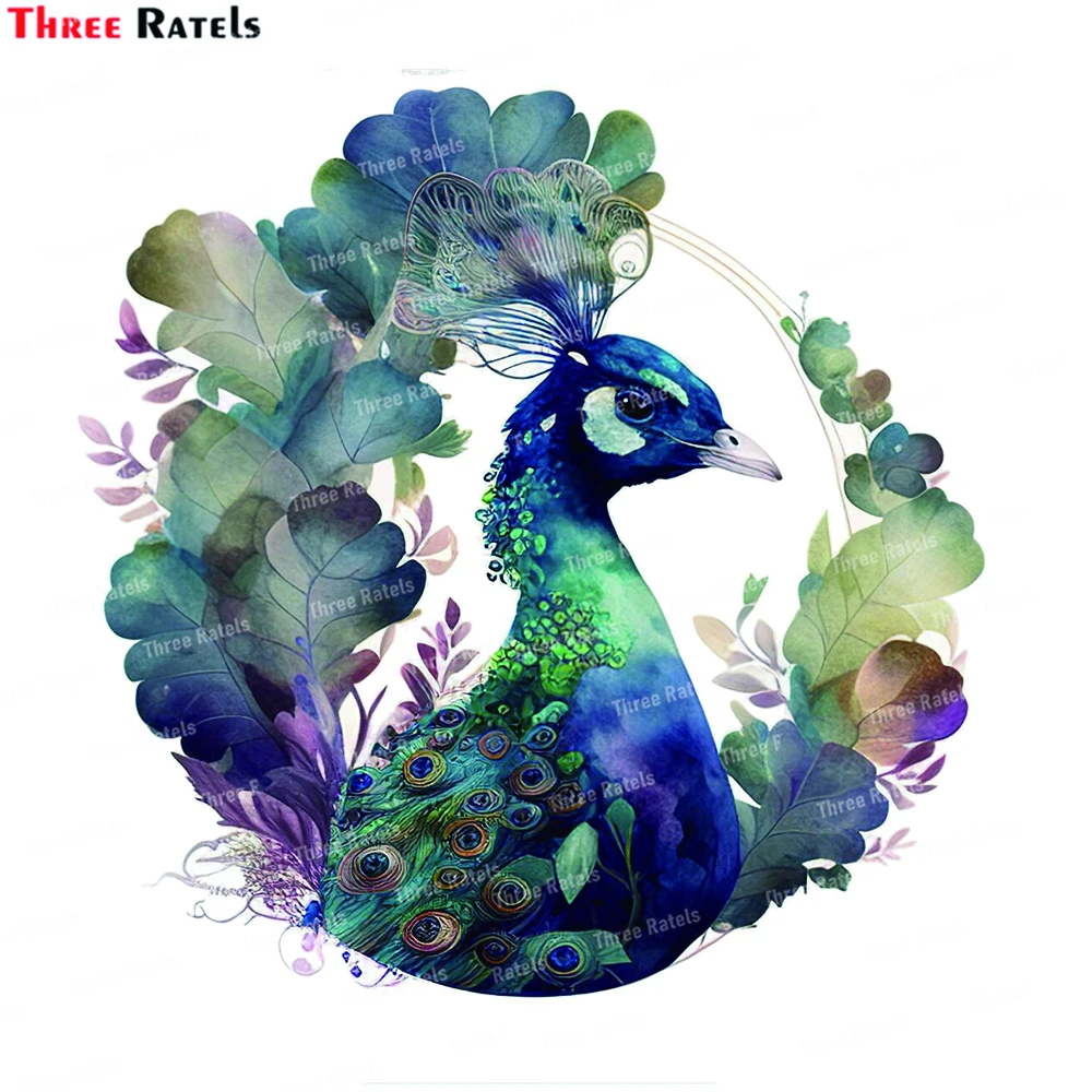 Three Ratels K758 Peacock Watercolor Wall Stickers Living Room Bedroom Decoration Background Mural Art Removable Stickers
Three Ratels K758 Peacock Watercolor Wall Stickers Living Room Bedroom Decoration Background Mural Art Removable Stickers