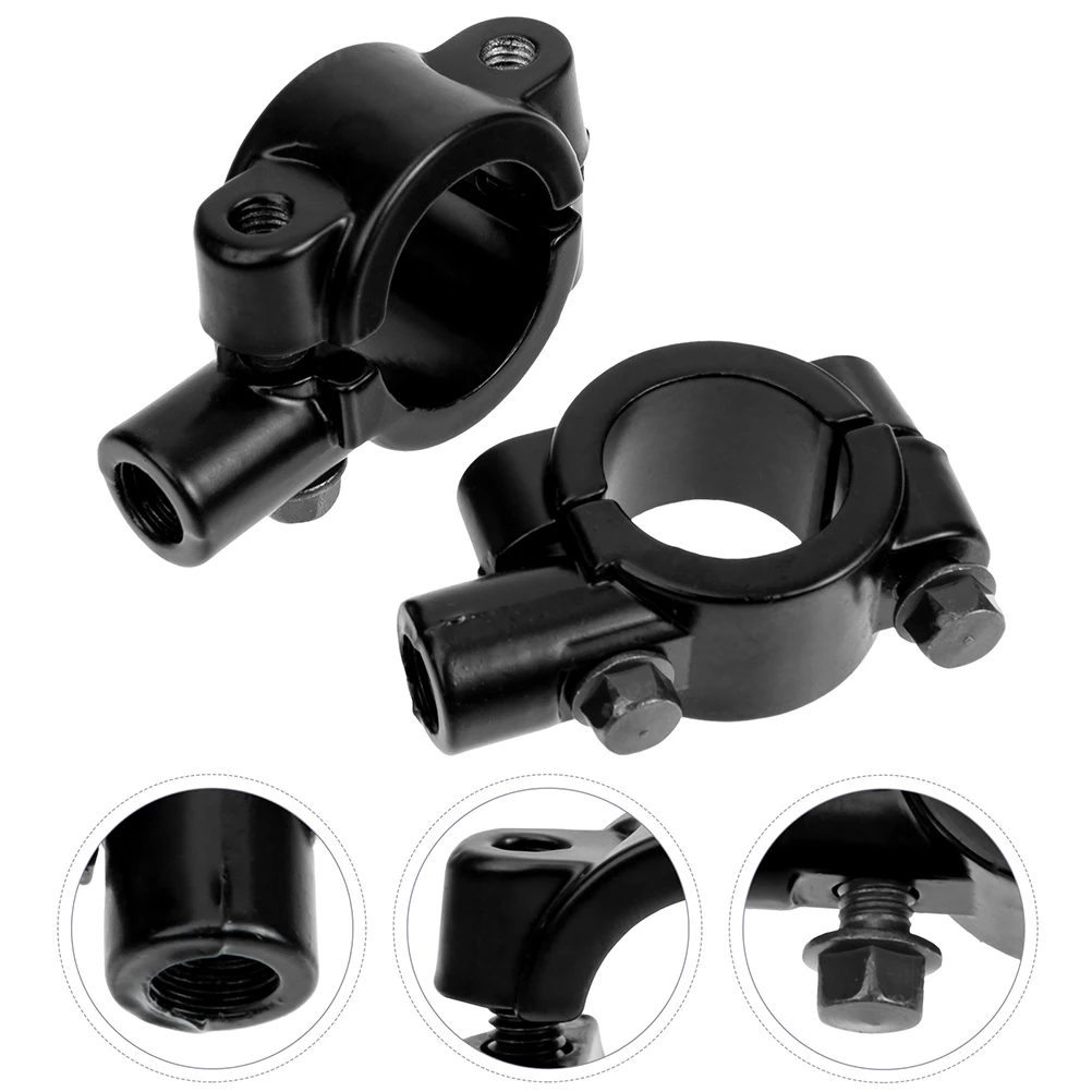 4pcs Motorcycle Handlebar Mirror Mount Bracket Universal Rearview Adapter Clamp For Bike Scooter Zinc Alloy Durable Easy
4pcs Motorcycle Handlebar Mirror Mount Bracket Universal Rearview Adapter Clamp For Bike Scooter Zinc Alloy Durable Easy