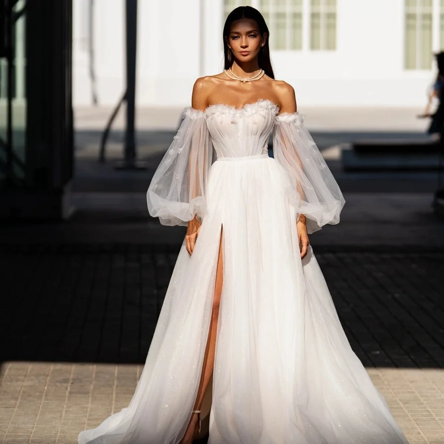 Пляжные свадебные платья в стиле бохо A Line Sweetheart Vestido de Novia Свадебные платья из тюля и кружева с аппликацией по индивидуальному заказу Robes de mariée
Пляжные свадебные платья в стиле бохо A Line Sweetheart Vestido de Novia Свадебные платья из тюля и кружева с аппликацией по индивидуальному заказу Robes de mariée