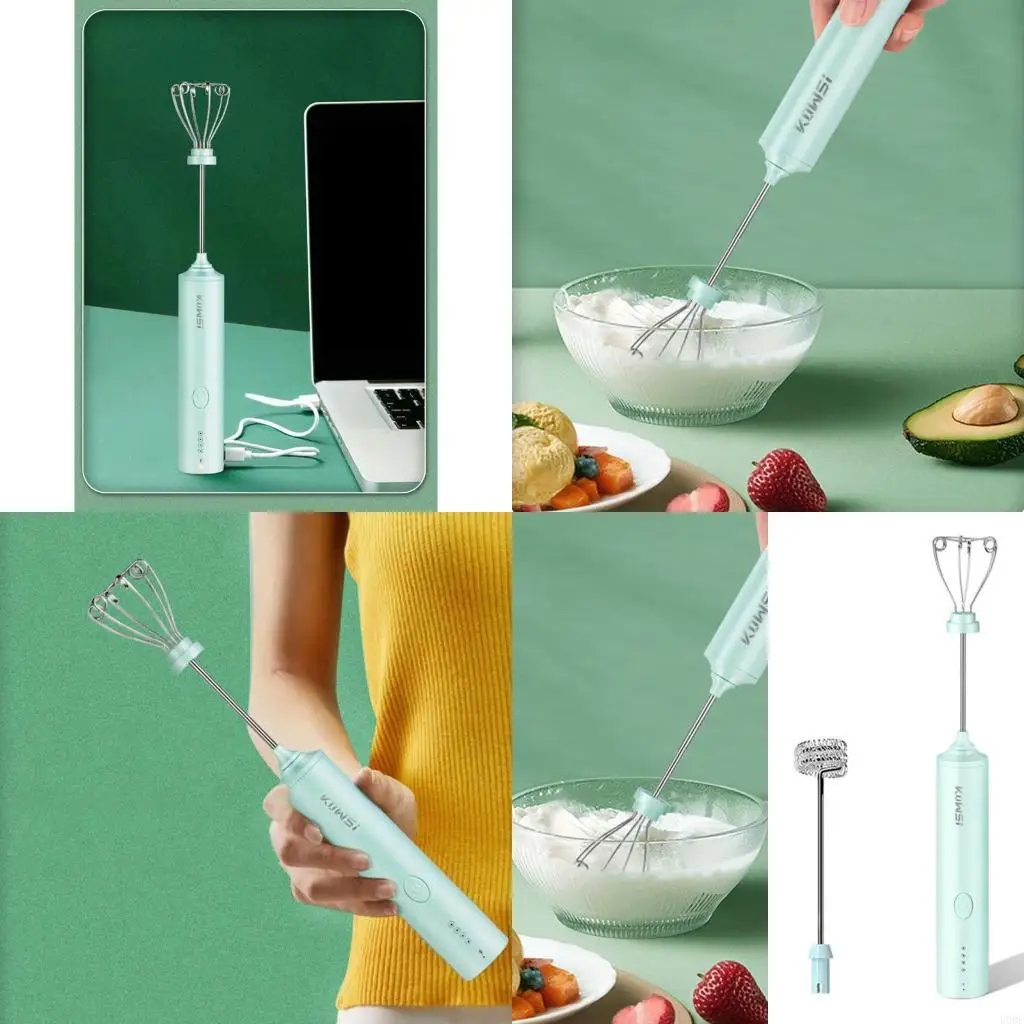 Handheld Egg Beater Electric Foam Maker Kits 4 Speed Handheld Mixer for Kitchen
Handheld Egg Beater Electric Foam Maker Kits 4 Speed Handheld Mixer for Kitchen