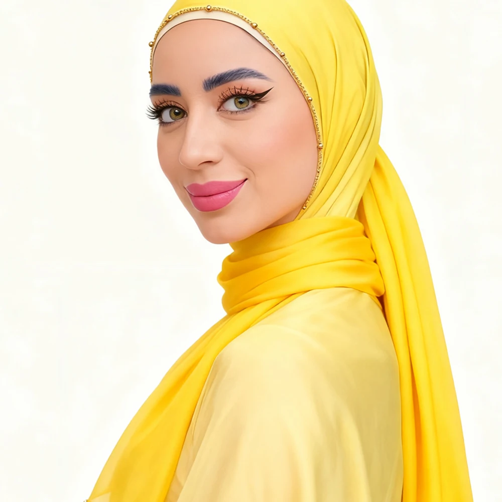 Премиум металлическая цепочка из бисера, морщинистый хиджаб, шарф для женщин, мусульманские хиджабы, модная длинная шаль, исламский тюрбан, повязка на голову в честь Рамадана, шарфы
Премиум металлическая цепочка из бисера, морщинистый хиджаб, шарф для женщин, мусульманские хиджабы, модная длинная шаль, исламский тюрбан, повязка на голову в честь Рамадана, шарфы