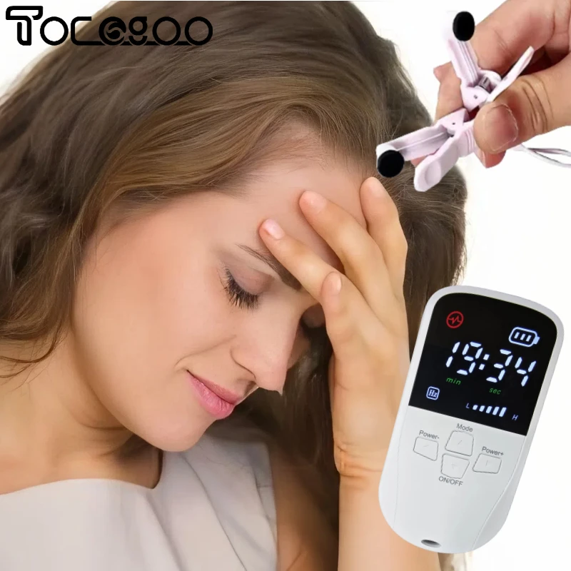 CES Ultra Sleep Therapy Device Vagus Nerve Stimulation Technology for Better Sleep, Anxiety and Depression Relief Aid
CES Ultra Sleep Therapy Device Vagus Nerve Stimulation Technology for Better Sleep, Anxiety and Depression Relief Aid