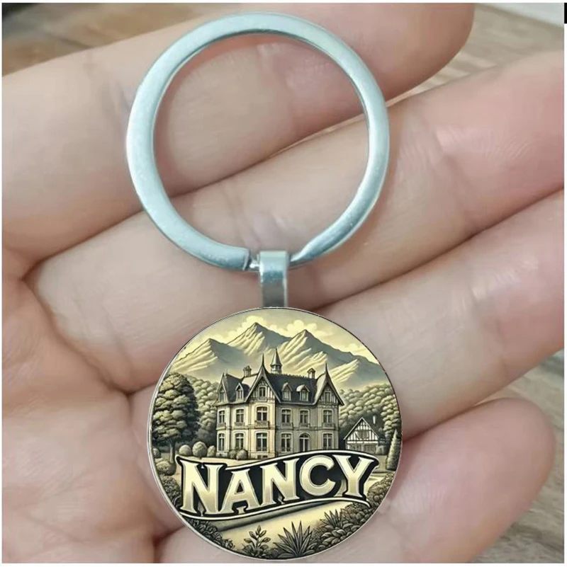 Vintage French City Keychain - Eiffel Tower and Castle Design Keychain, Bag, Car - Ideal Gift for Birthdays, Festivals, Travel A
Vintage French City Keychain - Eiffel Tower and Castle Design Keychain, Bag, Car - Ideal Gift for Birthdays, Festivals, Travel A