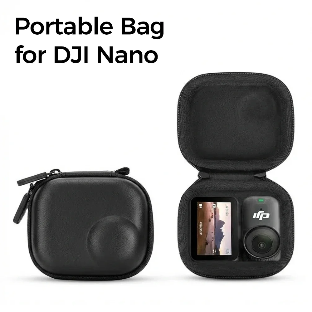 Waterproof Mini Storage Bag Anti-scratch PU Handbag Portable Travel Protective Carrying Case Box For DJI OSMO NANO Camera Access
Waterproof Mini Storage Bag Anti-scratch PU Handbag Portable Travel Protective Carrying Case Box For DJI OSMO NANO Camera Access