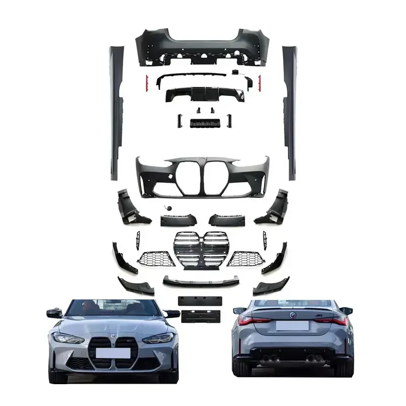 Высококачественный полный комплект бампера для s 4 серии G22 M4 Bodykit 2020-2022, передние и задние автомобильные бамперы
Высококачественный полный комплект бампера для s 4 серии G22 M4 Bodykit 2020-2022, передние и задние автомобильные бамперы