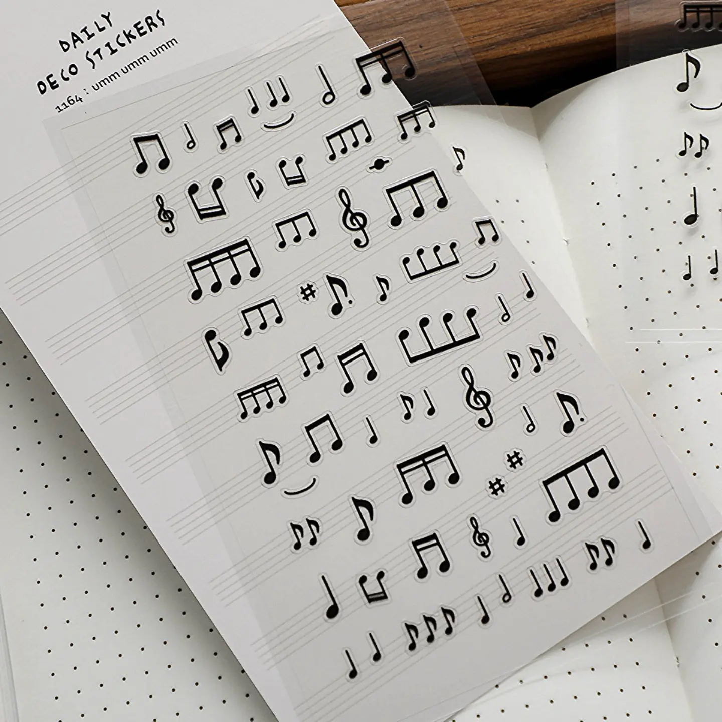 Korean Import Suatelier Black Musical Note PVC StickersScrapbook Decoration Stationery DIY Stickers School Office Supply 1164
Korean Import Suatelier Black Musical Note PVC StickersScrapbook Decoration Stationery DIY Stickers School Office Supply 1164