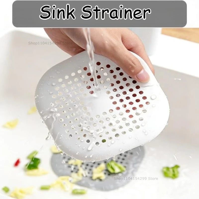 Silicone Drain Protector with Sucker, Sink Strainer Protector, Shower Drain Covers Hair Catcher, Strainer Plug Trap Filter
Silicone Drain Protector with Sucker, Sink Strainer Protector, Shower Drain Covers Hair Catcher, Strainer Plug Trap Filter