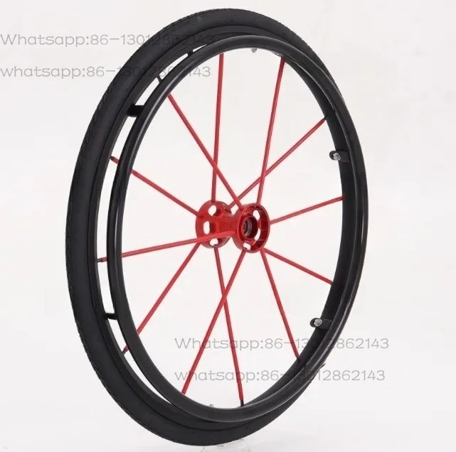 24 колеса диаметром 1,0 дюйма для спортивных инвалидных колясок с подшипником 1/2 дюйма (12,7 мм)
24 колеса диаметром 1,0 дюйма для спортивных инвалидных колясок с подшипником 1/2 дюйма (12,7 мм)