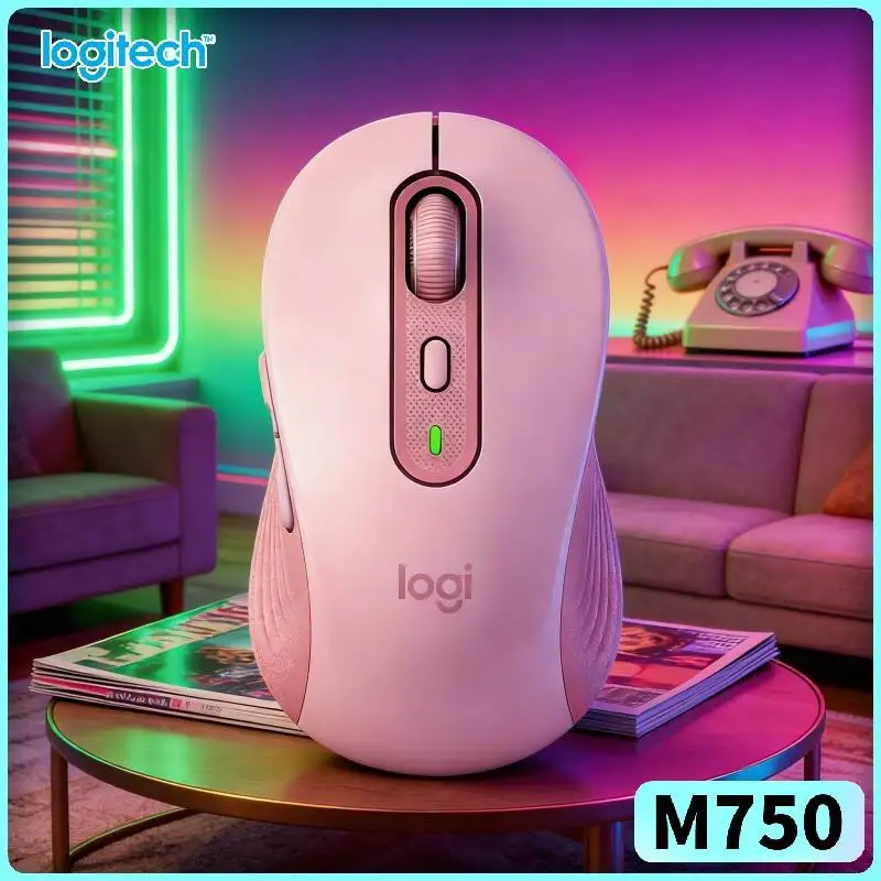 Беспроводная бесшумная мышь Logitech M750, высокоточный сенсор, плавное прокручивание для документов и веб-страниц M650/G304/M220/M185/M280
Беспроводная бесшумная мышь Logitech M750, высокоточный сенсор, плавное прокручивание для документов и веб-страниц M650/G304/M220/M185/M280