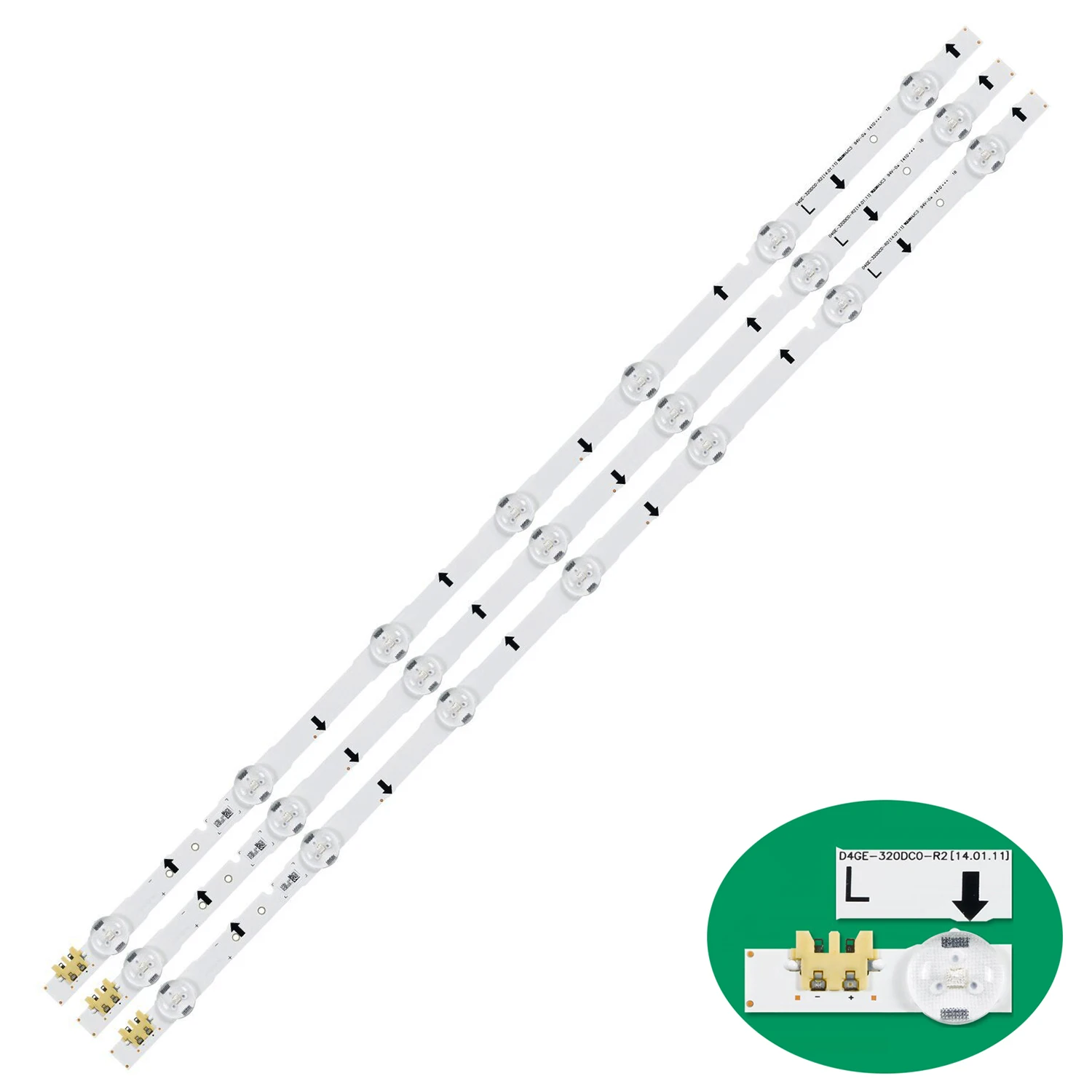 LED strip for samsung UE32J5120AK UE32J5000AK UE32J5100AK UE32H5000AK UE32H5500AK UE32H5020AK UE32H5030AK UE32H6200AK
LED strip for samsung UE32J5120AK UE32J5000AK UE32J5100AK UE32H5000AK UE32H5500AK UE32H5020AK UE32H5030AK UE32H6200AK