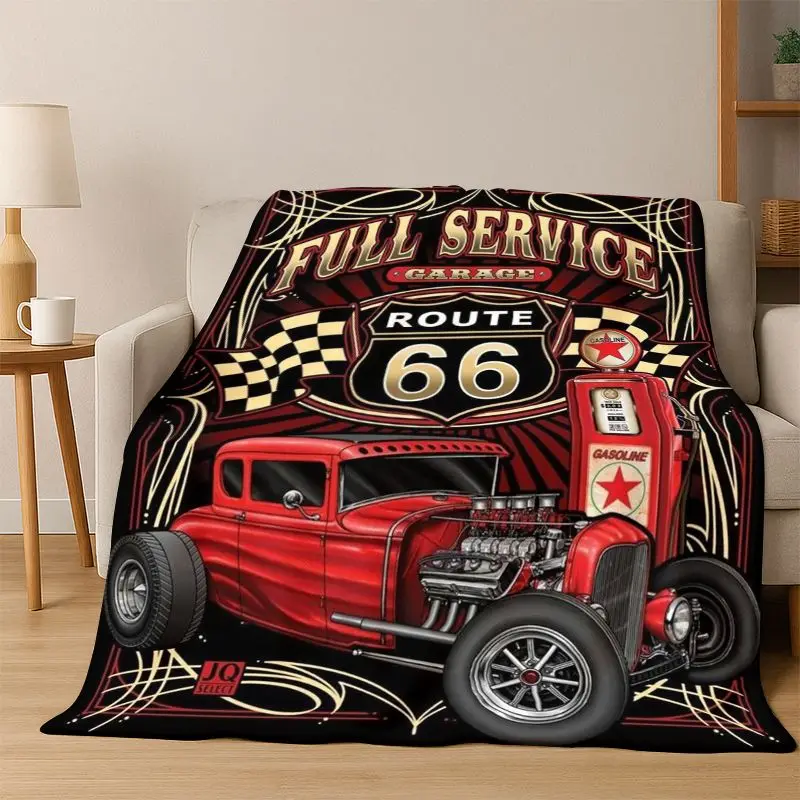 Retro Route66 America Mother Road Sign Flannel Blanket Soft Warm Throw Blanket for Bedroom Living Room Bed Travel Camping Picnic
Retro Route66 America Mother Road Sign Flannel Blanket Soft Warm Throw Blanket for Bedroom Living Room Bed Travel Camping Picnic