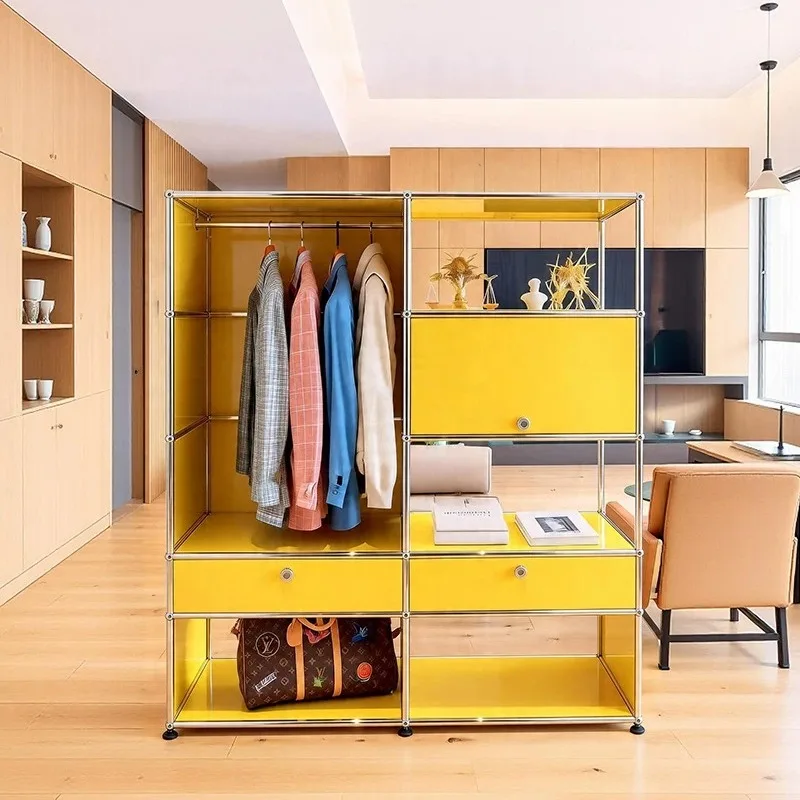 Independent wardrobe high-end indoor floor storage cloakroom partition wardrobe
Independent wardrobe high-end indoor floor storage cloakroom partition wardrobe