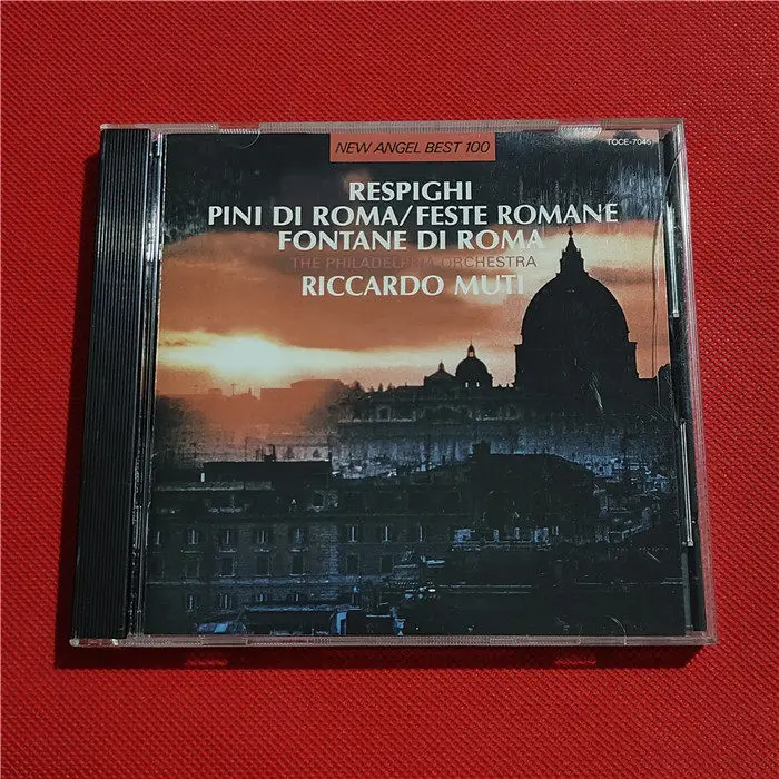 CD Respighi:Pini Di Roma/Feste Romane/Fontane Di Roma-Riccardo Muti, The Philadelphia Orchestra-New Angel Best 100 Classical CD
CD Respighi:Pini Di Roma/Feste Romane/Fontane Di Roma-Riccardo Muti, The Philadelphia Orchestra-New Angel Best 100 Classical CD