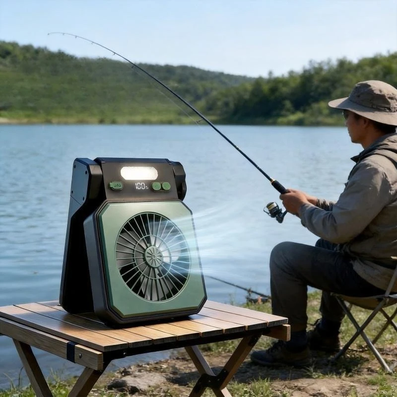4000mAh Battery Solar Fans Rechargeable Fan with LED Light Camping Fan Outdoor Tent Fan with Hanging Hook 3 Speeds Wind USB Fans
4000mAh Battery Solar Fans Rechargeable Fan with LED Light Camping Fan Outdoor Tent Fan with Hanging Hook 3 Speeds Wind USB Fans