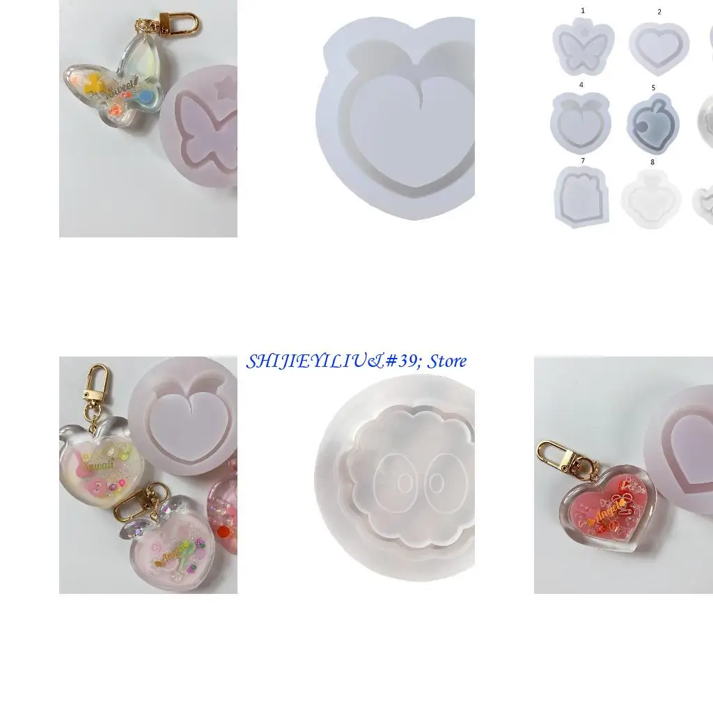 E21F Liquid Sand Accessories Mold Handmade Jewelry Making Mould Silicone Epoxy Keychain Pendant Moulds for Craft Enthusiasts
E21F Liquid Sand Accessories Mold Handmade Jewelry Making Mould Silicone Epoxy Keychain Pendant Moulds for Craft Enthusiasts