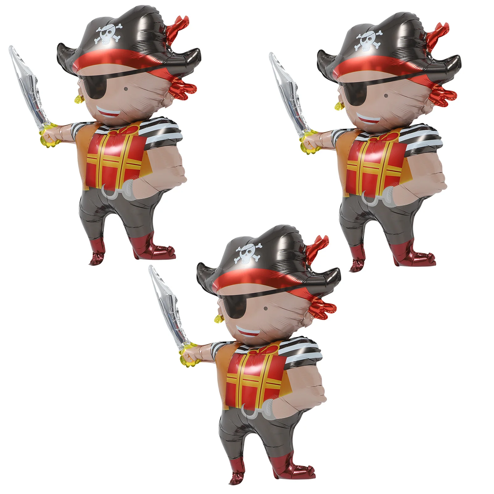 3 Pcs Toys for Boys Pirate Balloon Party Supplies Halloween Balloons Birthday Decorations
3 Pcs Toys for Boys Pirate Balloon Party Supplies Halloween Balloons Birthday Decorations