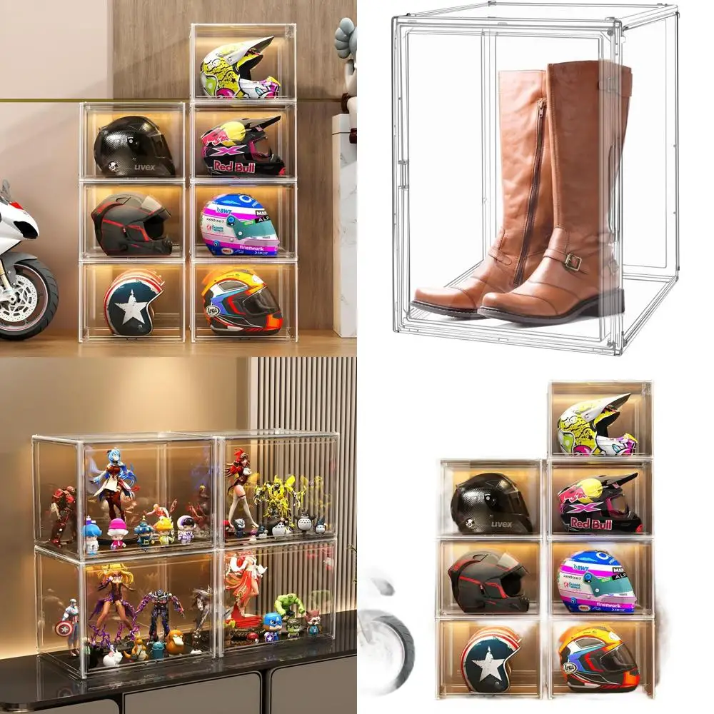 Extra Large Stackable Clear Plastic Storage Bins with Magnetic Lids, Dustproof Display Cases for Books, Cosmetics, Collectibles,
Extra Large Stackable Clear Plastic Storage Bins with Magnetic Lids, Dustproof Display Cases for Books, Cosmetics, Collectibles,