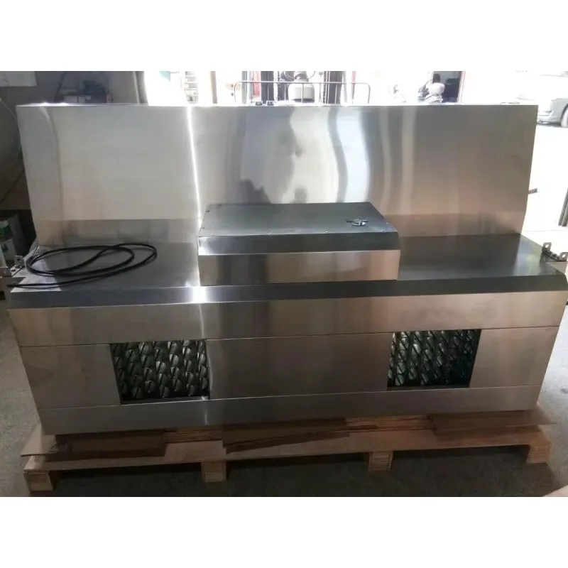 Kitchen Range Hood Commercial Restaurant BBQ Smoke System Exhaust Smoke Filter Ecology Unit Electrostatic Filter
Kitchen Range Hood Commercial Restaurant BBQ Smoke System Exhaust Smoke Filter Ecology Unit Electrostatic Filter