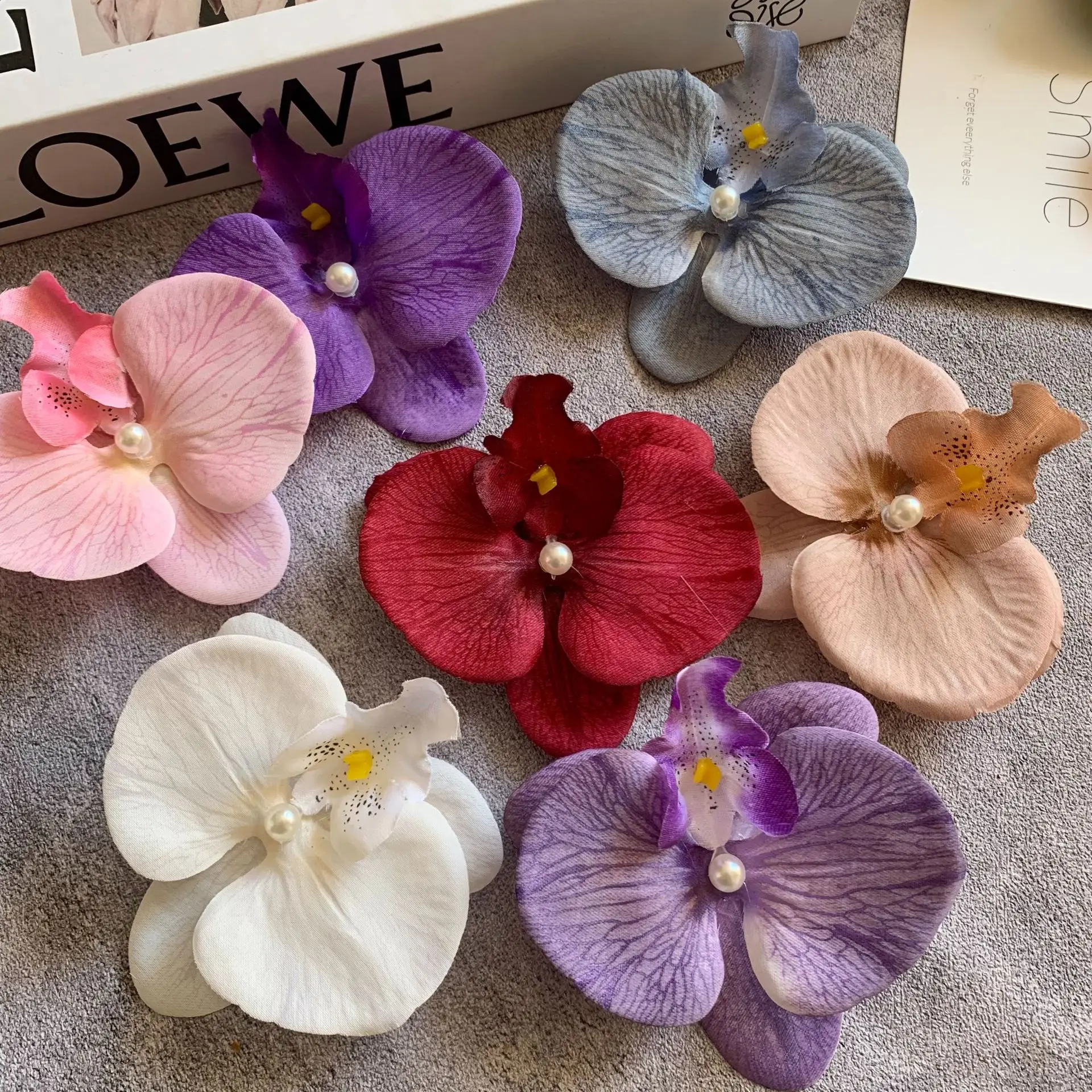 10pcs Artificial Latex Butterfly Orchid Flowers Head Phalaenopsis DIY Craft Wedding Bouquet Garden Party Decor Props Accessories
10pcs Artificial Latex Butterfly Orchid Flowers Head Phalaenopsis DIY Craft Wedding Bouquet Garden Party Decor Props Accessories