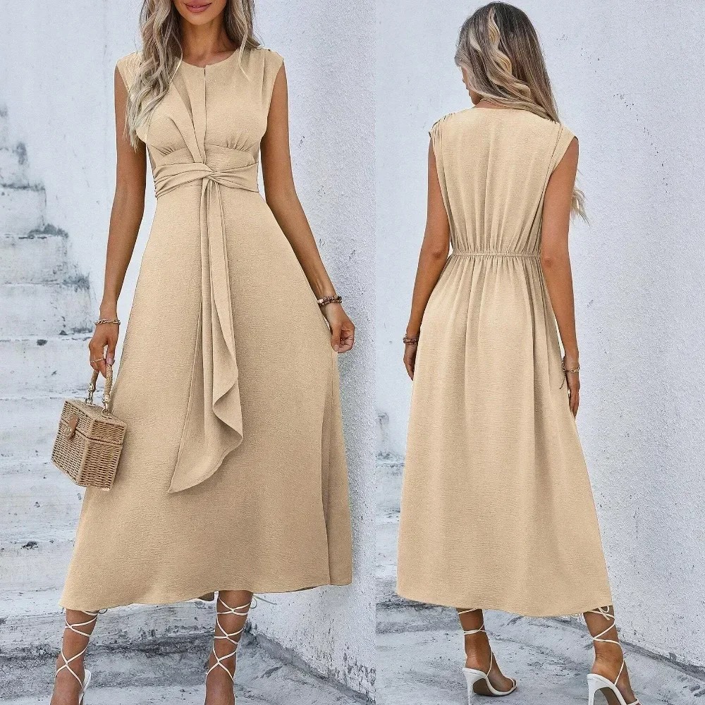 Dress for Women Summer Fashion Ladies Elegant Sleeveless Maxi Long Dresses 1038AS
Dress for Women Summer Fashion Ladies Elegant Sleeveless Maxi Long Dresses 1038AS