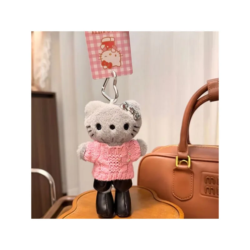 Kawaiihellokitty Cute Long Leg Plush Pendant Handmade Knitted Sweater Ins Style Doll Backpack Keychain Bag Ornament Wholesale
Kawaiihellokitty Cute Long Leg Plush Pendant Handmade Knitted Sweater Ins Style Doll Backpack Keychain Bag Ornament Wholesale
