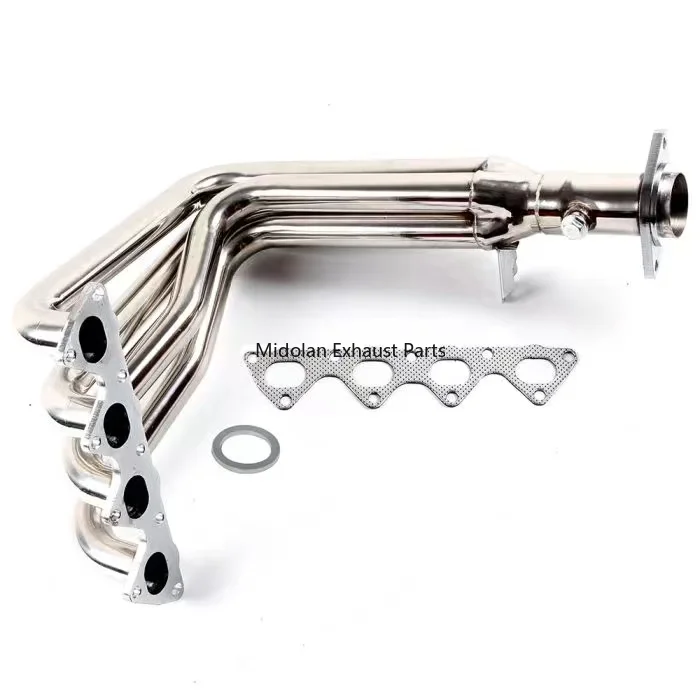 Exhaust Header Manifold for 1999-2000 Honda Civic Si 1994-1997 Honda Civic Del Sol 1.6L 1994-2001 Acura Integra 1.8L
Exhaust Header Manifold for 1999-2000 Honda Civic Si 1994-1997 Honda Civic Del Sol 1.6L 1994-2001 Acura Integra 1.8L