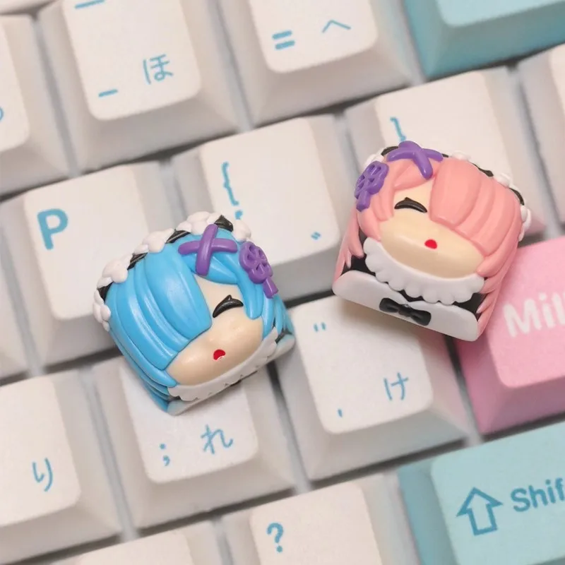 Оригинальные колпачки для клавиш Rem, персонализированные колпачки для клавиш ручной работы из смолы с героями мультфильмов, персонализированные колпачки для клавиш ручной работы для механической клавиатуры, орнамент
Оригинальные колпачки для клавиш Rem, персонализированные колпачки для клавиш ручной работы из смолы с героями мультфильмов, персонализированные колпачки для клавиш ручной работы для механической клавиатуры, орнамент