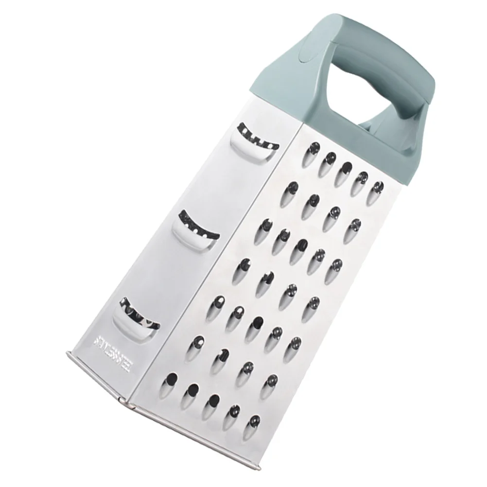 Stainless Steel Grater 4 Sides Box Grater Mini Juicer Vegetable Slicer Fruit Peeler Kitchen Gadget Multipurpose Tool ABS
Stainless Steel Grater 4 Sides Box Grater Mini Juicer Vegetable Slicer Fruit Peeler Kitchen Gadget Multipurpose Tool ABS