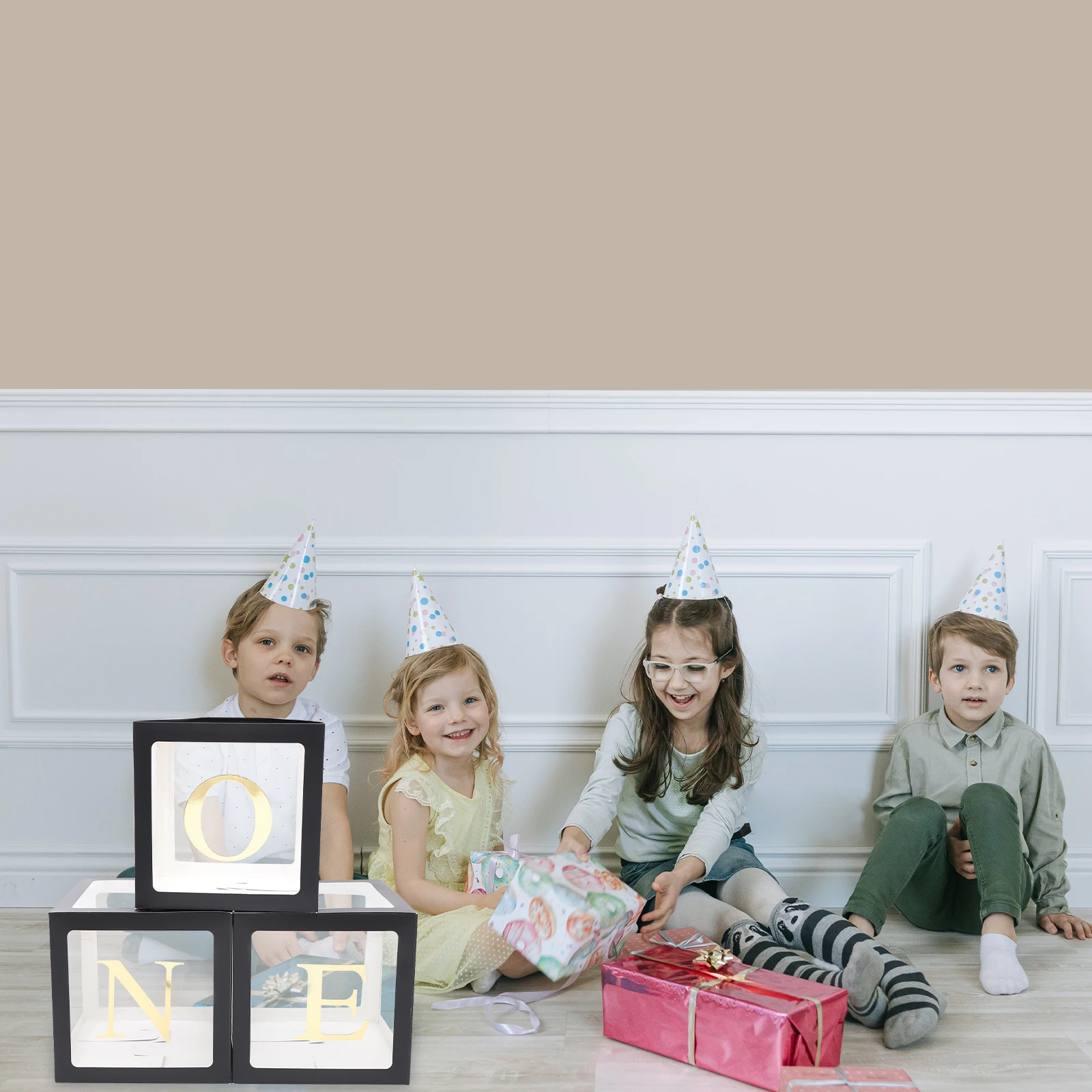 1 Set One Balloon Boxes 1St Birthday Decor Party Decorations Balloon Box Clear Letter Boxes Paper Material Easy Assembly
1 Set One Balloon Boxes 1St Birthday Decor Party Decorations Balloon Box Clear Letter Boxes Paper Material Easy Assembly