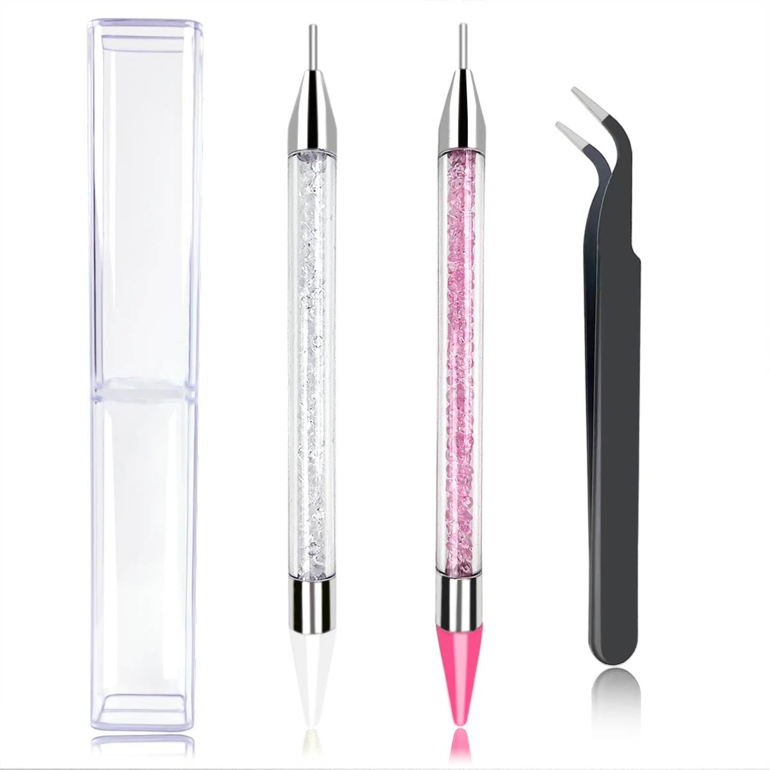 Effortless and convenient Rhinestone Pickup Tool Set for DIY Nail Art, Gemstones, Stones, and Crystals Projects. Included in thi
Effortless and convenient Rhinestone Pickup Tool Set for DIY Nail Art, Gemstones, Stones, and Crystals Projects. Included in thi