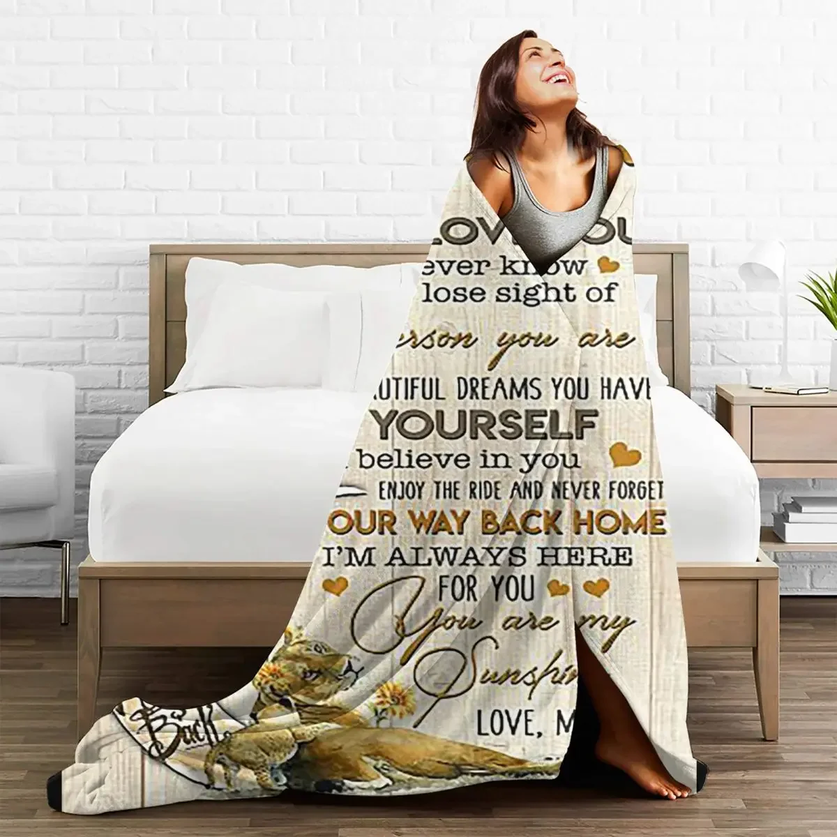 Baby Blanket Letters To My Daughter Sofa Cover Fleece Summer Love Gift Super Portable Warm Throw Blankets for Bed Bedroom Quilt
Baby Blanket Letters To My Daughter Sofa Cover Fleece Summer Love Gift Super Portable Warm Throw Blankets for Bed Bedroom Quilt