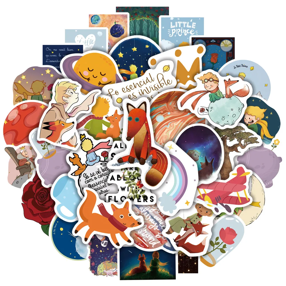 10/30/50pcs Le Petit Prince Cartoon Graffiti Stickers Art Aeshtetic Cute Stickers Car Tv Series Trolley Box Decal Stickers
10/30/50pcs Le Petit Prince Cartoon Graffiti Stickers Art Aeshtetic Cute Stickers Car Tv Series Trolley Box Decal Stickers