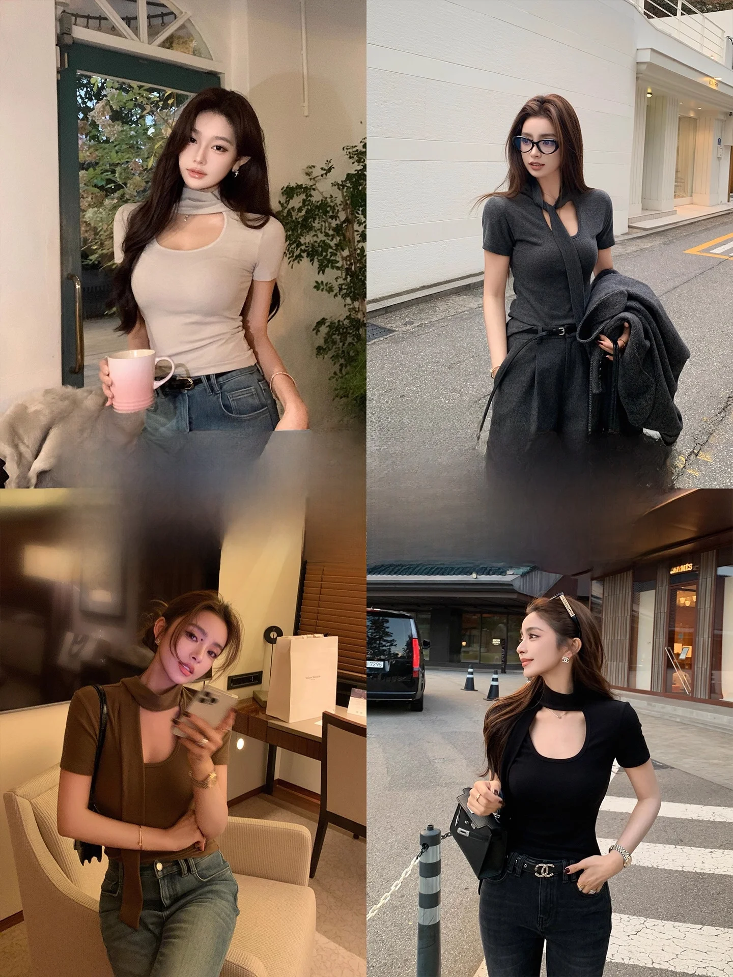 Футболка-лонгслив Lilylikes в корейском стиле из шерсти и вискозы, повседневная, свободного кроя, с коротким рукавом, круглым вырезом, толстовка
Футболка-лонгслив Lilylikes в корейском стиле из шерсти и вискозы, повседневная, свободного кроя, с коротким рукавом, круглым вырезом, толстовка