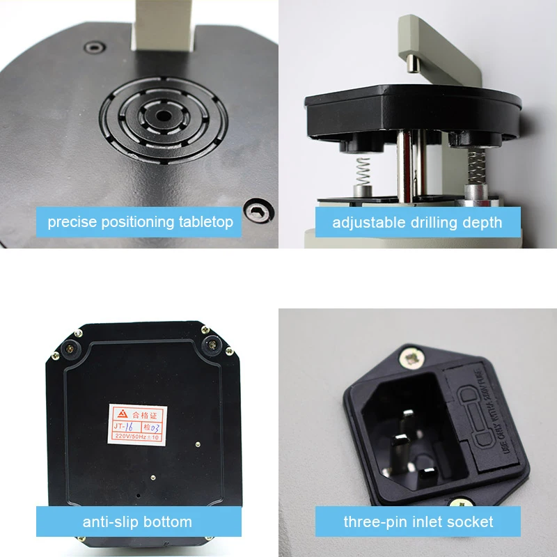 Dental Laboratory Laser Positioning Pin Drill Machine JT-16
Dental Laboratory Laser Positioning Pin Drill Machine JT-16