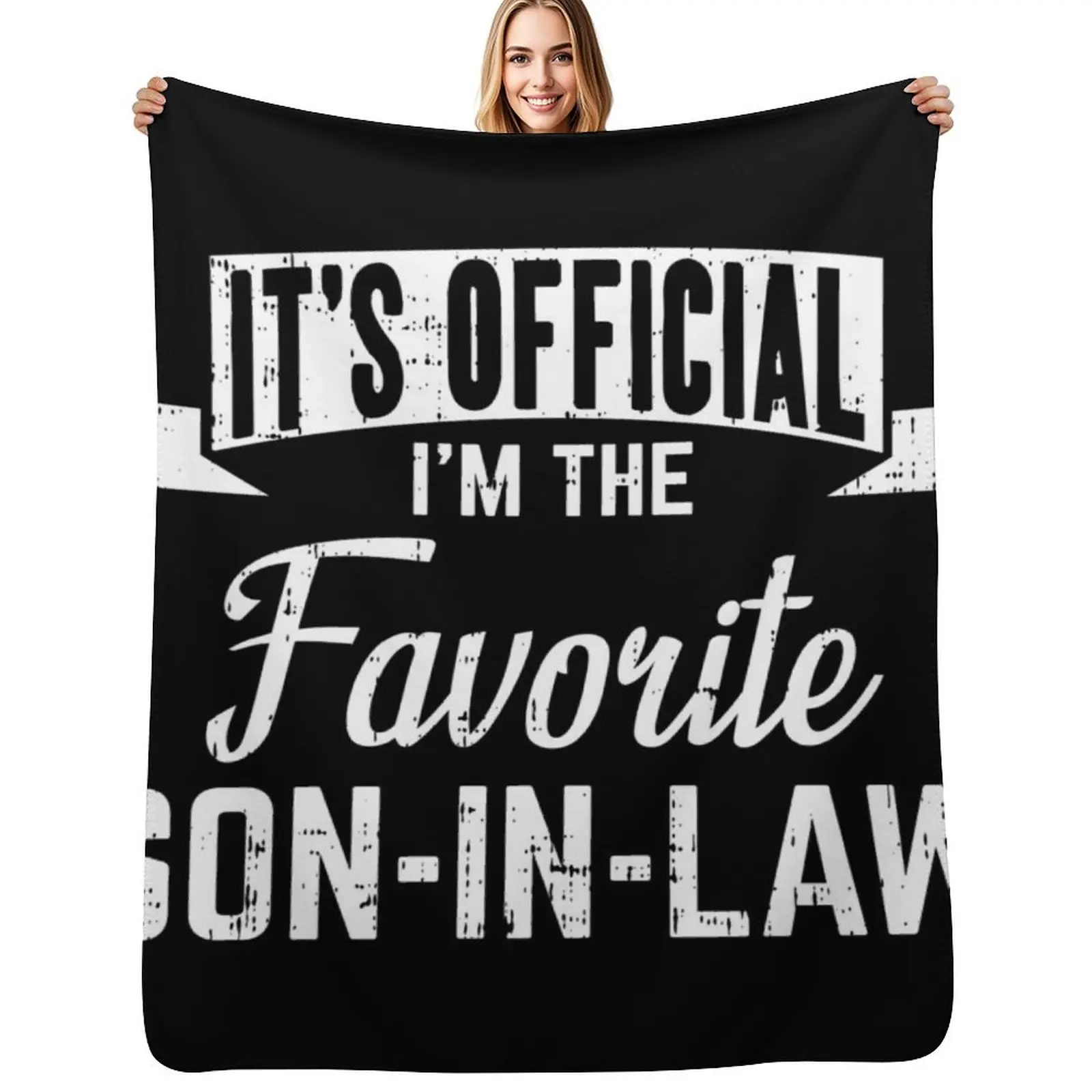 It's Official I'm The Favorite Son in Law Throw Blanket Baby anime Flannel Fabric Plaid on the sofa Blankets
It's Official I'm The Favorite Son in Law Throw Blanket Baby anime Flannel Fabric Plaid on the sofa Blankets