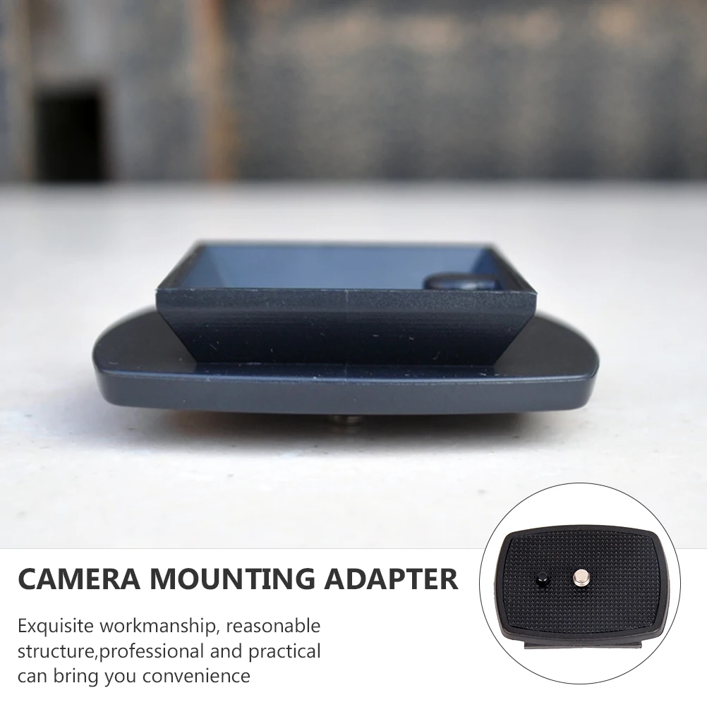 1pcs Universal Quick Release Plate Black Camera Tripod Adapter Mounting Durable Lightweight Portable Professional Photography
1pcs Universal Quick Release Plate Black Camera Tripod Adapter Mounting Durable Lightweight Portable Professional Photography