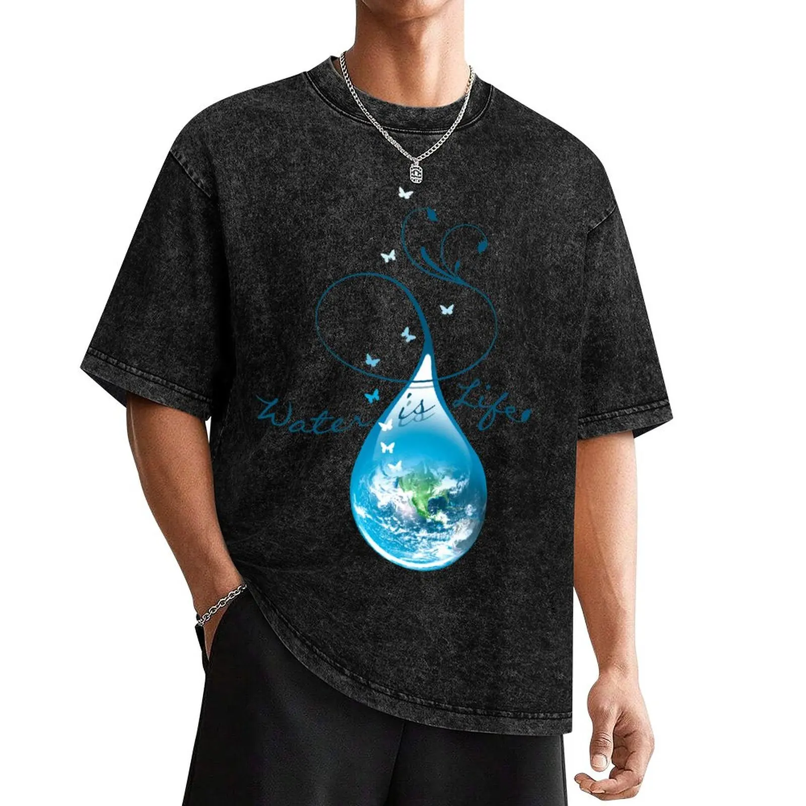 Water is Life T-Shirt rapper graphic tees Short sleeve tee mens graphic t-shirts big and tall
Water is Life T-Shirt rapper graphic tees Short sleeve tee mens graphic t-shirts big and tall