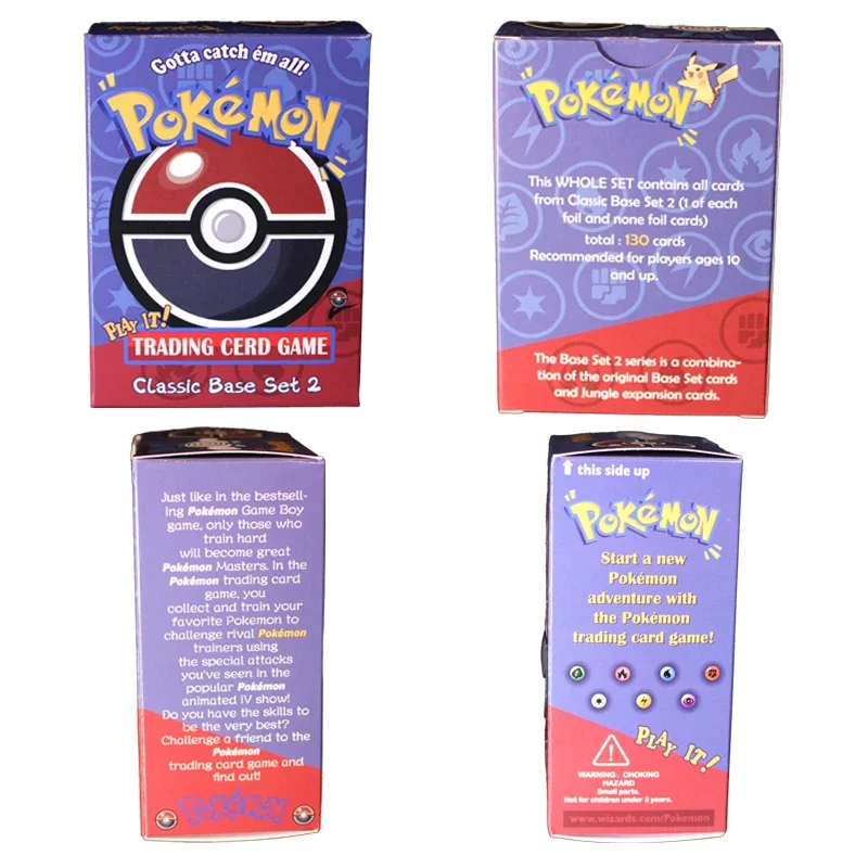 Карты Pokémon Foil 130 Classic Base Set 2 Proxy Cards For Entertainment Games PKM Настольные игры Весь набор Коллекция карт Игрушка в подарок
Карты Pokémon Foil 130 Classic Base Set 2 Proxy Cards For Entertainment Games PKM Настольные игры Весь набор Коллекция карт Игрушка в подарок